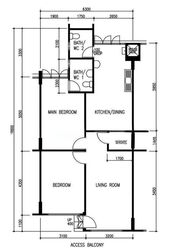 Blk 434 Tampines Street 43 (Tampines), HDB 3 Rooms #610669611